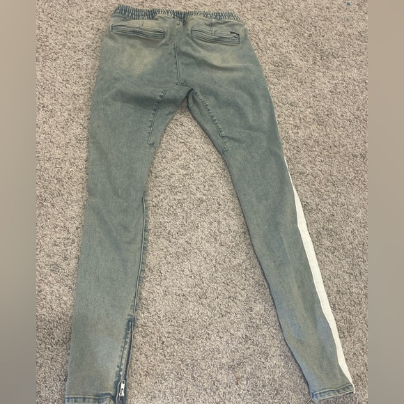 Pacsun Denim Joggers Size Small - Picture 5 of 6